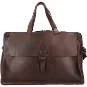 Harold's Maar Weekender reistas leer 42 cm bruin