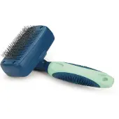 Beeztees zelfreinigende slickerborstel klein 17 cm