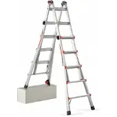Altrex Little Giant Velocity | 4x6 Sporten | Aluminium telescopische vouwladder - 503916