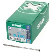 Spax 0197000601403 R 88091 Senkkopf T-STAR TG Verzonken houtschroef 6 mm 140 mm T-STAR plus RVS A2 100 stuk(s)