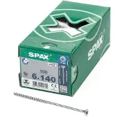 Spax T-Star Schroef Pk Torx Verzinkt 6x140mm - 100 stuks