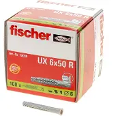 Fischer 72095 UX 6 x 50 R Universele pluggen 50 mm 6 mm 100 stuk(s)