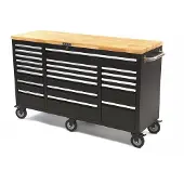 HBM Machines 20 Laden Gereedschapswagen / Werkbank met Houten Werkblad