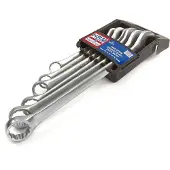 Toolsidee HBM Profi 6 Delige Steek Ringsleutelset GROTE Maten