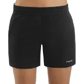 Head Tennisbroek Women Shorts Club Black-XXXL