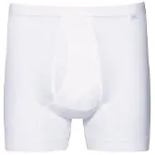 Mey Noblesse Regular Fit Onderbroek wit, Effen