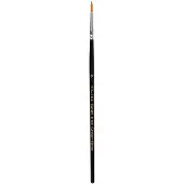 Packlinq Gold Line penselen, 4 , b: 3 mm, rond, 12stuks