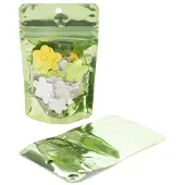 Packlinq Stazakken Transparant/Groen 7,9x5,1x13cm 28 gram