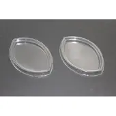 Packlinq Plastic Deksel Oog vorm 11,7x7,8x1,5 cm