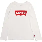 Levi's Kids Shirt karmijnrood / wit