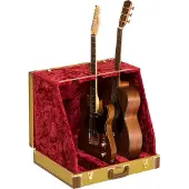 Fender Classic Series Case Stand 3 Tweed Standaard voor meerdere gitaren