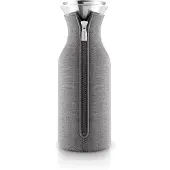 Eva Solo Fridge karaf 1 liter glas grijs 3-delig