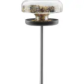 Eva Solo Voederhuisje Glazen Voedertafel - op paal - - 571039 - Vogelvoederhuisje voor Vogels