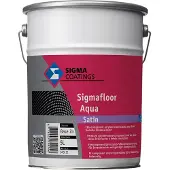 Sigma Sigmafloor Aqua Satin | Zijdeglans Vloerverf Binnen 5 LTR - Wit