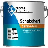 Sigma Schakelverf Semi-Gloss | Halfglans Eén-pot-systeem 2,5 LTR - Kleur|1|2