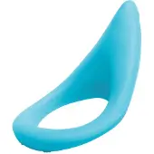 Laid - P. 2 Siliconen Cockring 51.5 mm Zwart