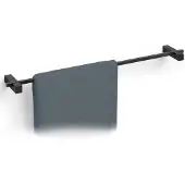 Zack Carvo Handdoekhouder - 66cm - enkel - zwart 40502