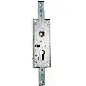 Nemef 1804 B Garageslot | PC60mm | slotkast staal verzinkt 59x159mm | stang verticaal | verend | M8 aansluiting | nachtfunctie | DR 1+2+3+4 - 9180400020