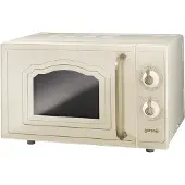 Gorenje MO 4250 CLI, vrijstaande magnetron, 700 watt, 20 liter inhoud, 45,5 cm breed, automatische ontdooifunctie, grillfunctie, ivoorwit