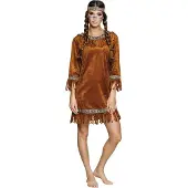 Boland Verkleedpak Indiaan Young Deer Dames Bruin Maat M