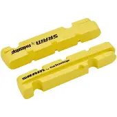 Sram x2 remblok cartridges voor gele carbon velgen