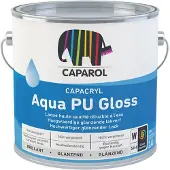Caparol Capacryl Aqua PU Gloss | Hoogglans Binnen & Buiten Lakverf 1 LTR - Wit