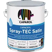 Caparol Capacryl Spray Tec Satin | Verspuitbare Zijdeglans Lakverf 2,5 LTR - Wit
