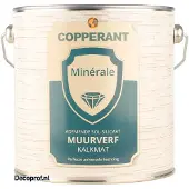 Copperant Pura Minerale Muurverf Kalkmat 10 LTR - Wit