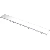HorecaTraders | Plaat Deksel | Rvs | 50 x 20 Cm