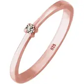 Elli Ring 'Solitär' rose-goud
