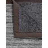Ibena Plaid Fano Grijs-50 x 200 cm