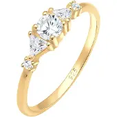 Elli PREMIUM Ring goud / transparant