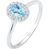 Elli PREMIUM Ring turquoise / zilver