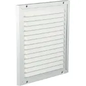 Renson Ventilatierooster Opbouw Kader Zilver 200 x 200 mm