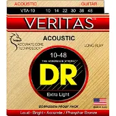 Dr Strings VTA-10 Veritas Phosphor Bronze Akoestische Gitaar Snaar 10-48 Extra Licht
