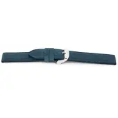 Claudio Calli Horlogeband I629 Kayak Blauw Leder 24x24mm