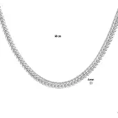 Trendjuwelier huiscollectie 1021154 Zilveren Ketting Vossestaart 4,0 mm 60 cm