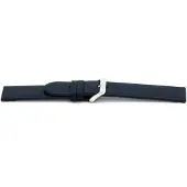 Claudio Calli Horlogeband C607 Classic Blauw Ongestikt 12x12 mm