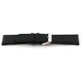 Claudio Calli Horlogeband H135 Kayak Zwart Leder 22x20 mm