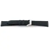 Claudio Calli Horlogeband F160 Lizard Zwart Leer 18x16 mm