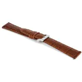 Claudio Calli Horlogeband G335 Croco Leer Cognac 20x18 mm