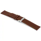 Claudio Calli Horlogeband F306 Classic Bruin Leer 18x18 mm