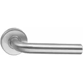Intersteel deurklink Luzern op rozet verdekt ø53x10mm rvs