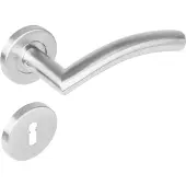 Intersteel Deurkruk Lisa 90gr rond rozet sleutelgat