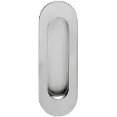 Intersteel Schuifdeurkom ovaal 120x40mm blind rvs