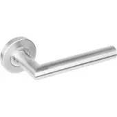 Intersteel Deurkruk Hoek 90gr Recht rond rozet