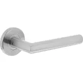 Intersteel Deurklink Hoek 90 rozet RVS EN1906/4