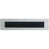 Intersteel | Tochtwering | 325x75mm | Rechthoek | Chroom Mat