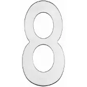 Intersteel Huisnummer 8 Numbra 15cm Rvs