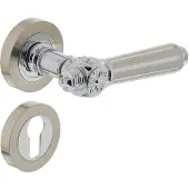 Intersteel Deurkruk Julietta rozet profielcilindergat chroom